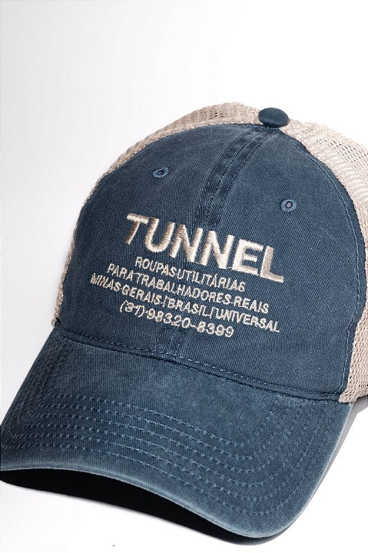 Boné Trucker Lavado Verde