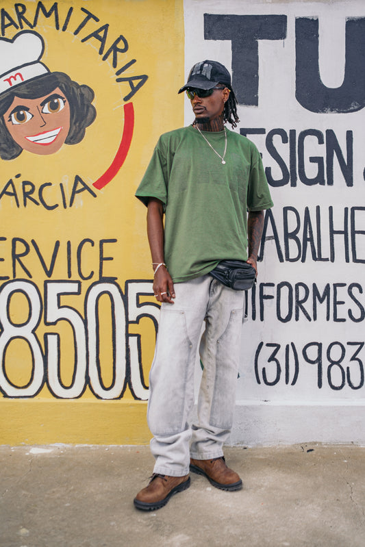 T-shirt Oversized Monocromática TNN Verde
