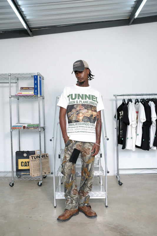T-shirt Oversized Mineração Off White