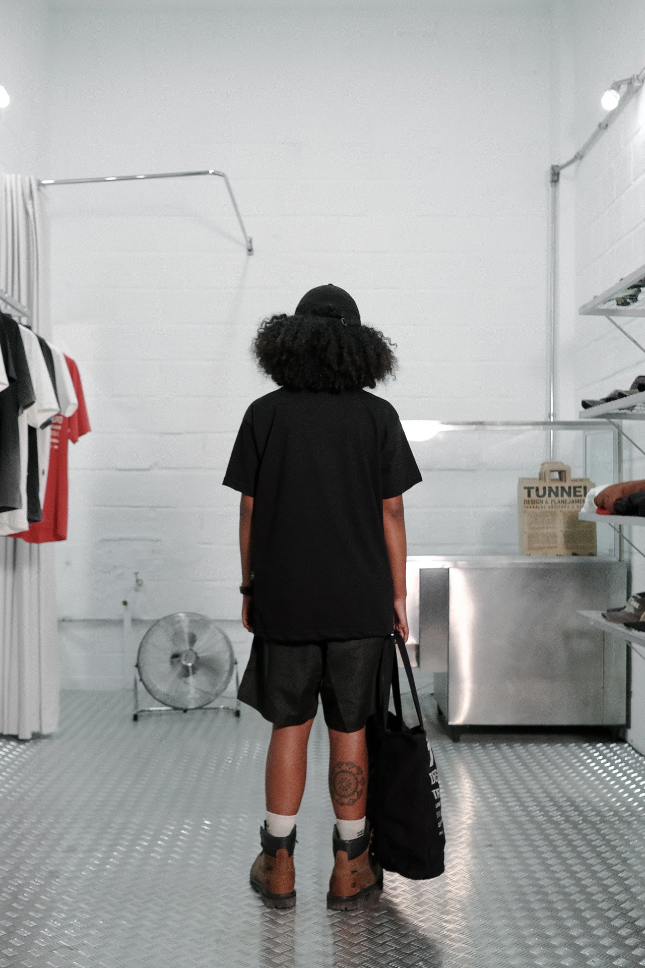 Camiseta Oversized Mineração Preta