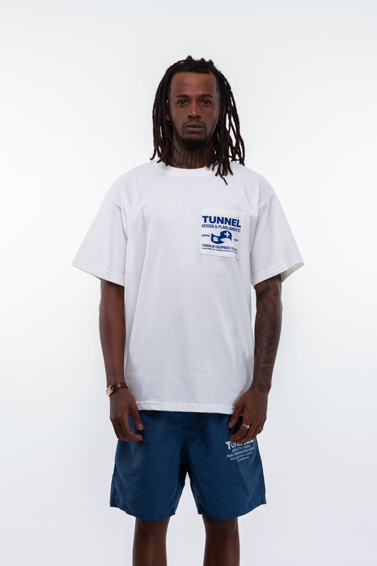 T-Shirt Oversized Ficha Técnica Carteira de Trabalho Off White