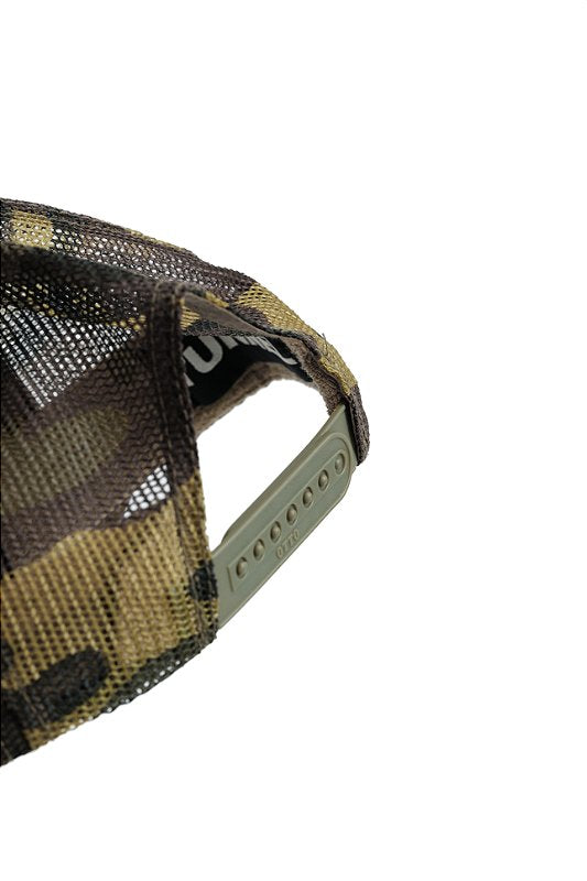 Boné Trucker Estruturado Camuflado