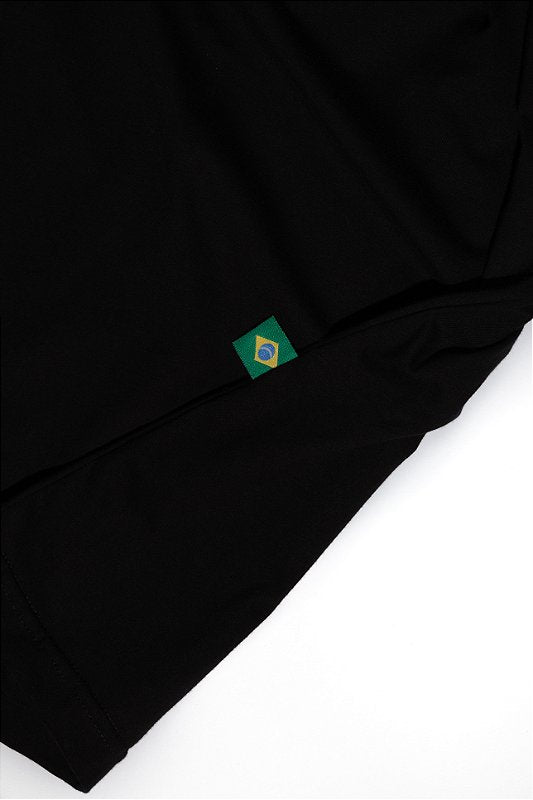 Camiseta Oversized Institucional Preta