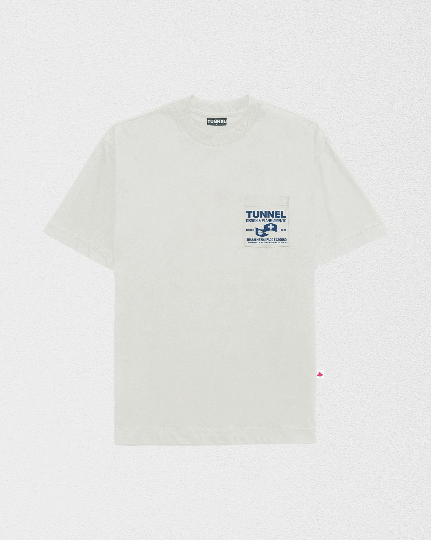 T-Shirt Oversized Ficha Técnica Carteira de Trabalho Off White