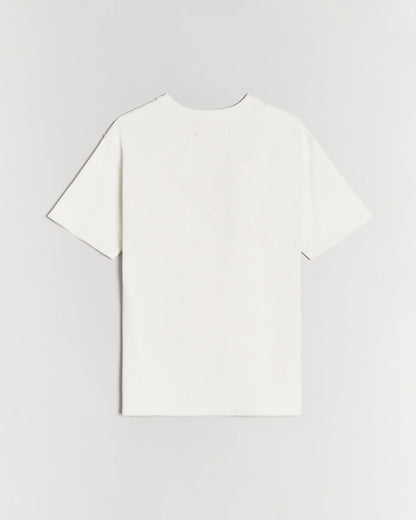 Camiseta  Oversized Institucional Off White