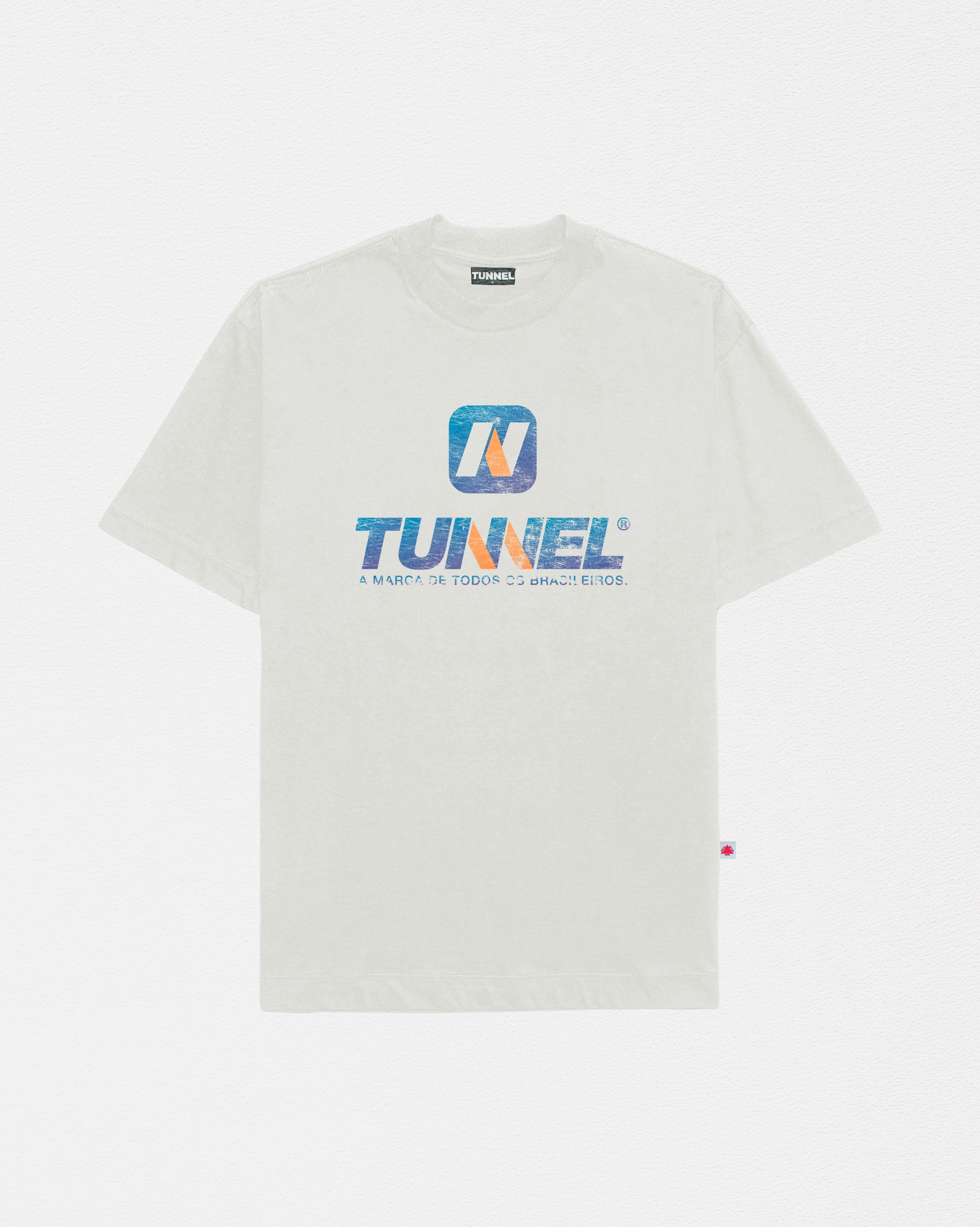 T-shirt Oversized Caixa Off White Vintage – Tunnel