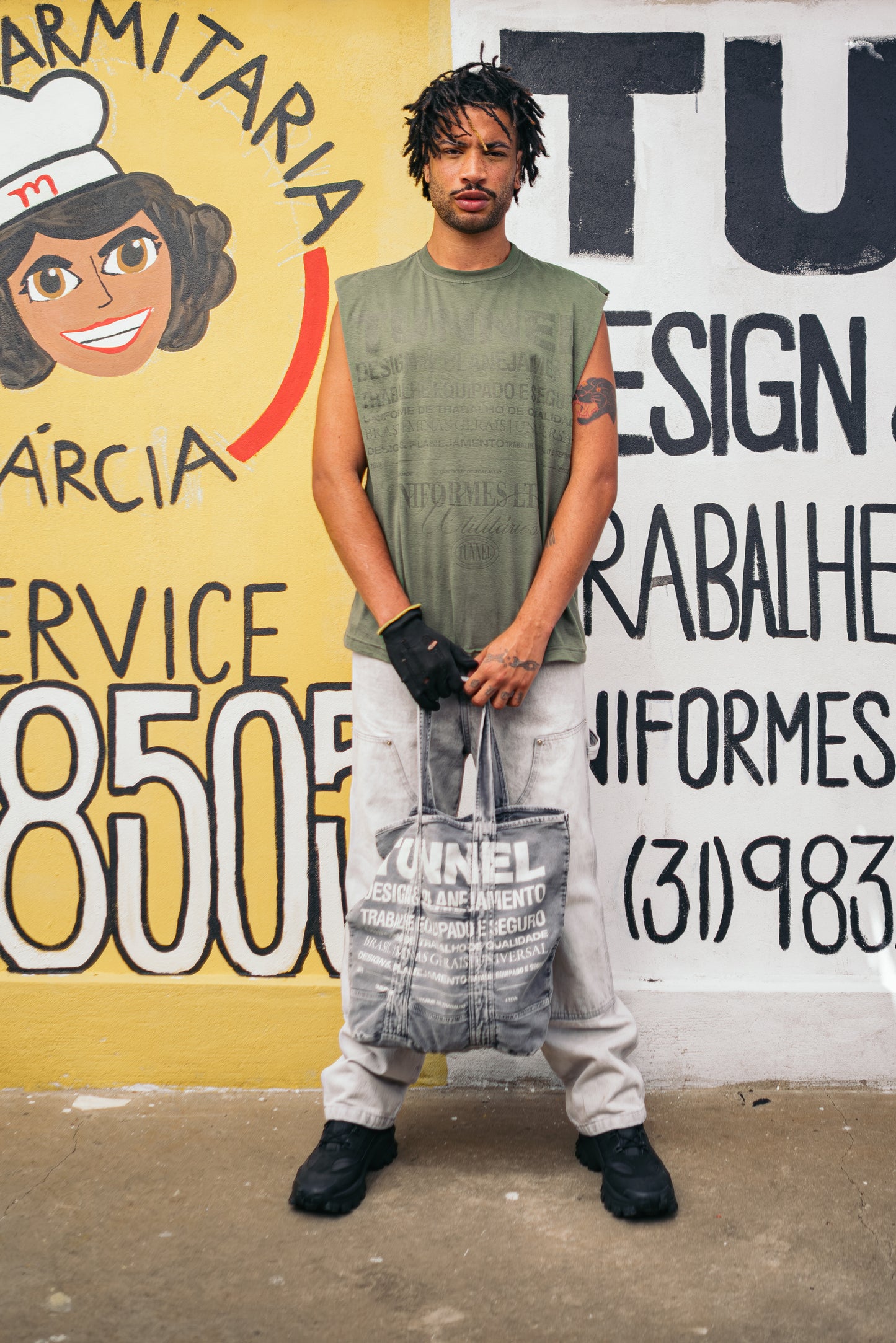 Regata Oversized Monocromatica Institucional Verde