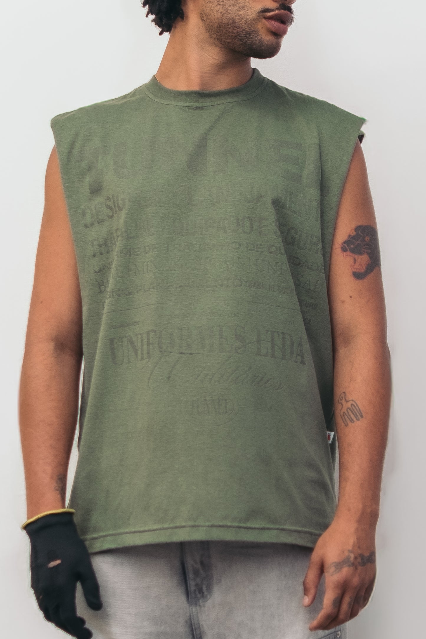 Regata Oversized Monocromatica Institucional Verde