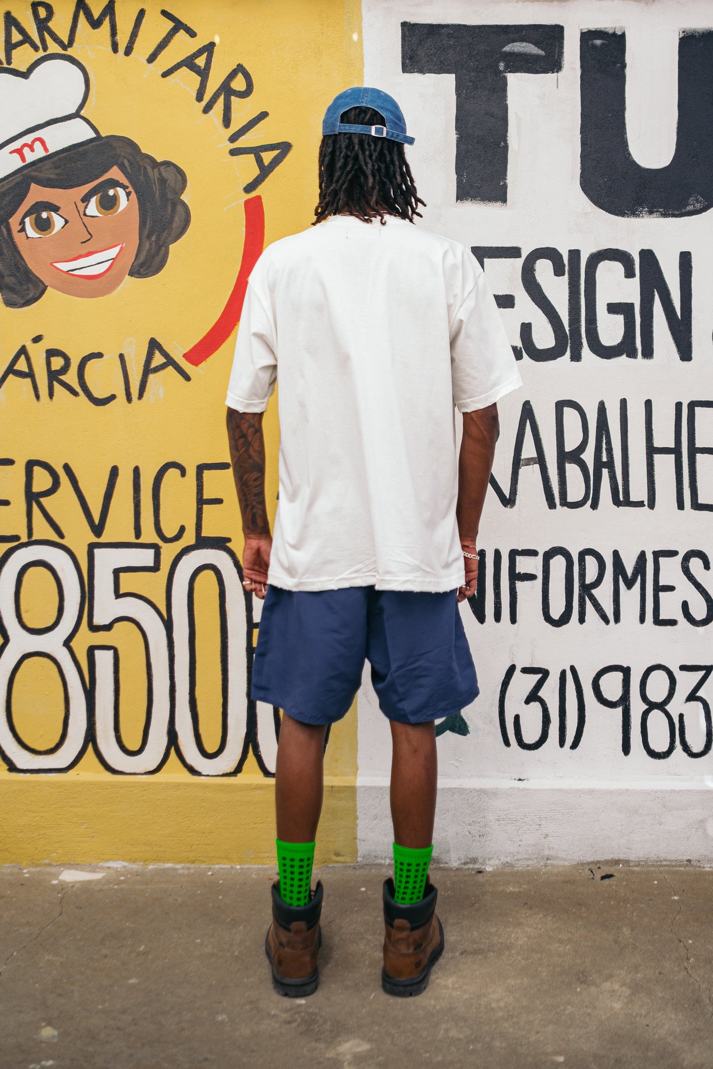 Shorts Praia Nylon Azul Escuro