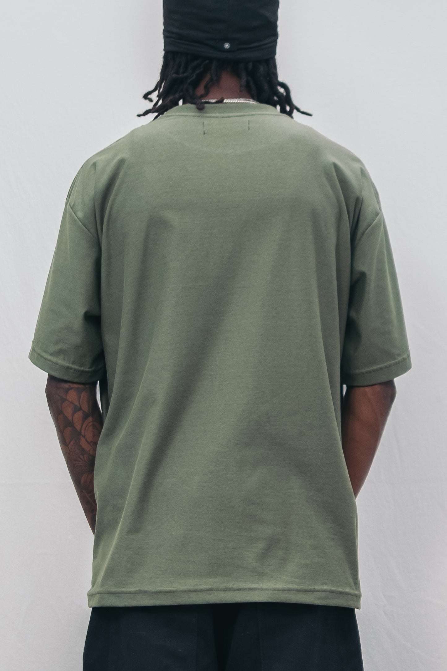 T-shirt Oversized Institucional Verde