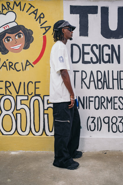 T-Shirt Oversized CLT Off White