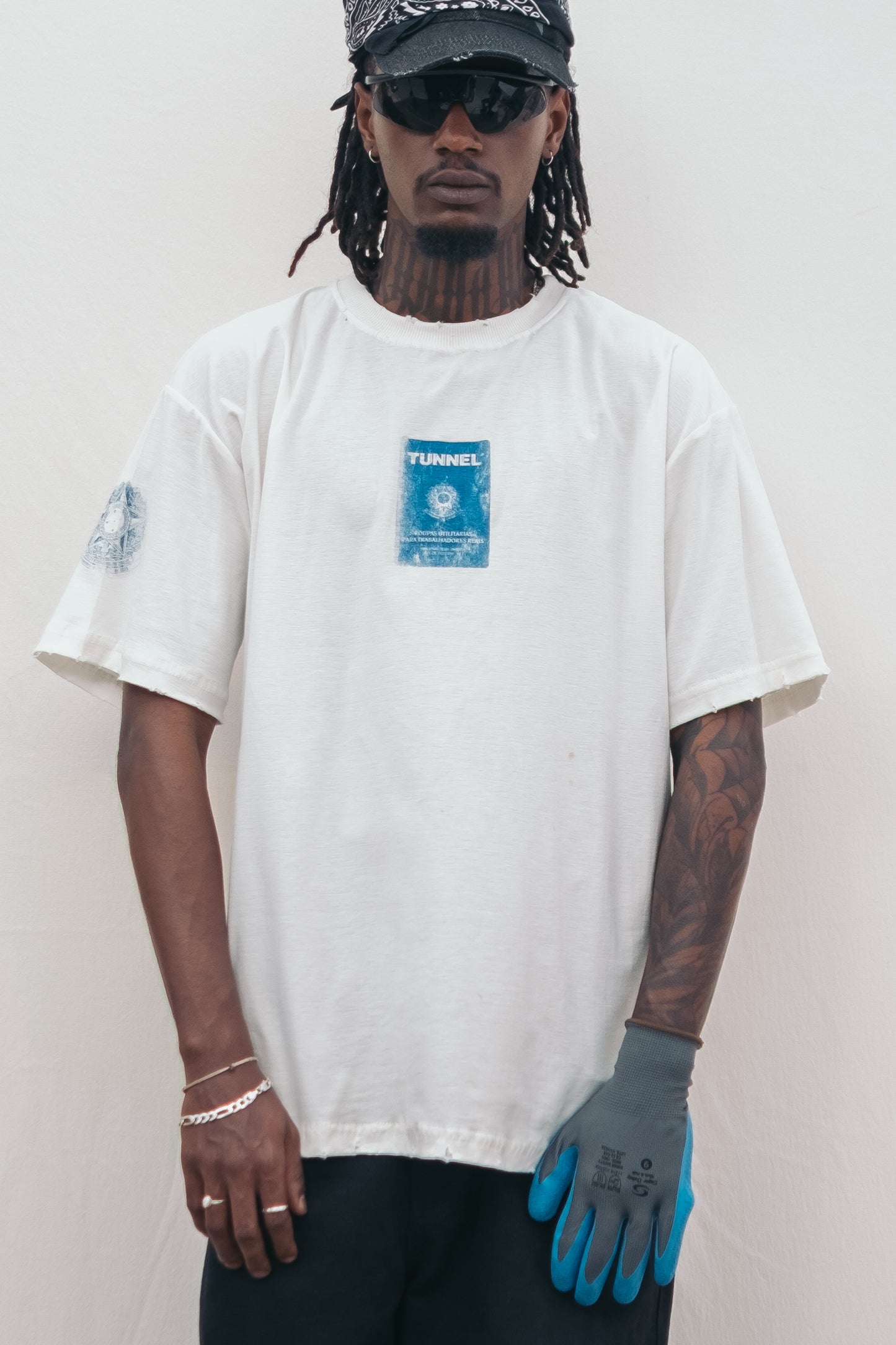 T-Shirt Oversized CLT Off White