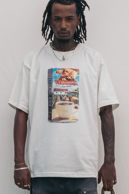 T-shirt Oversized Café Tunnel Off White