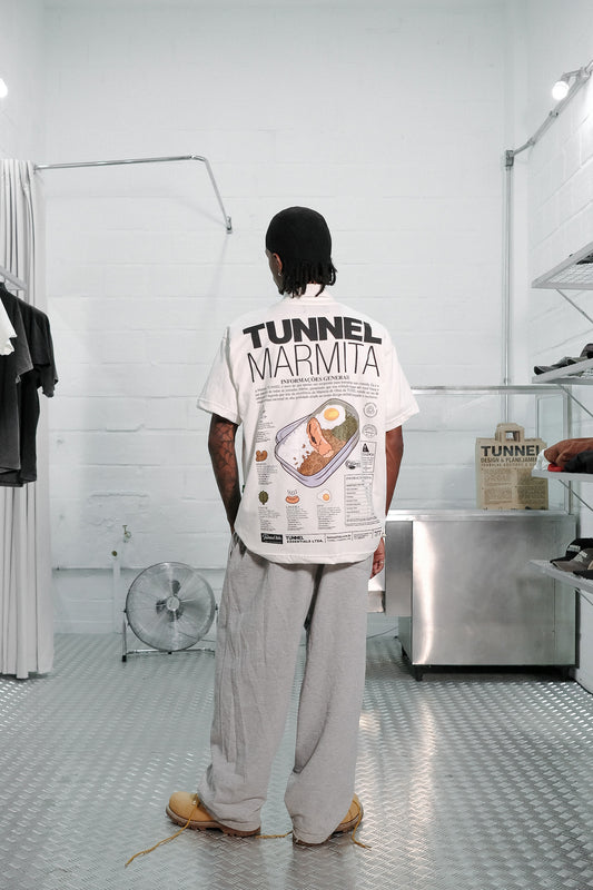 Camiseta Oversized Ficha Técnica Marmita Off White