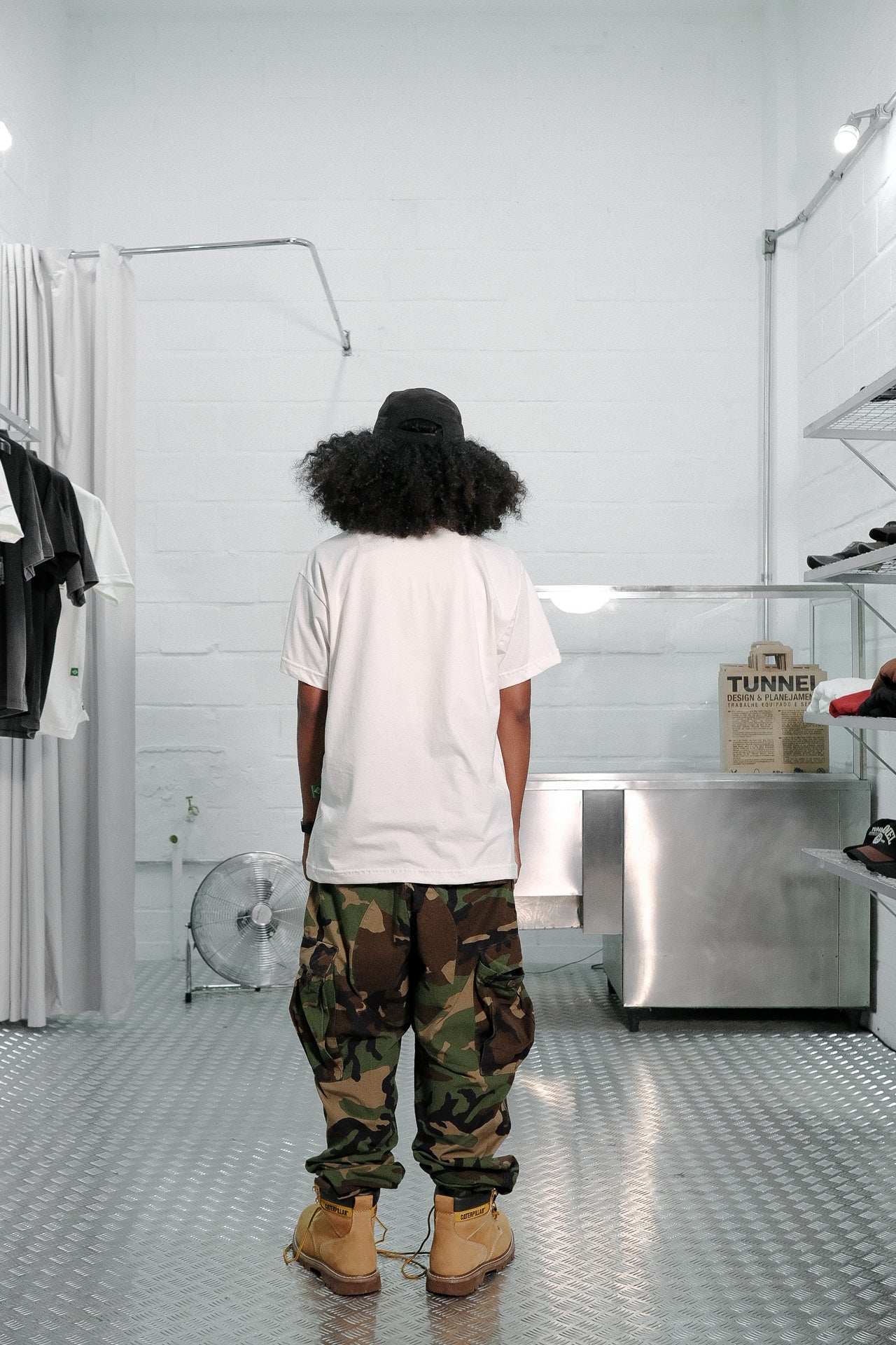 Camiseta Oversized Marmita Off White