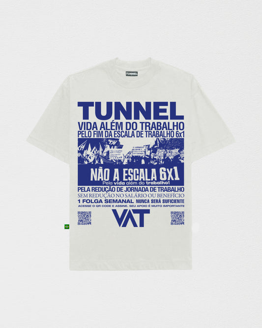 T-shirt Oversized TUNNEL + VAT Off White