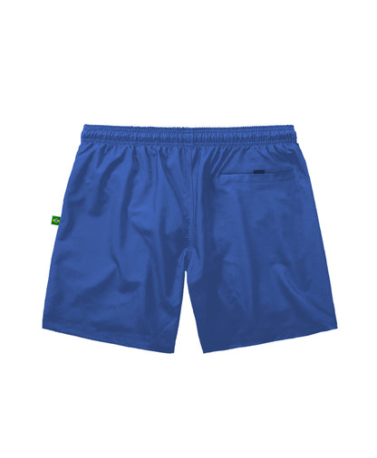 Shorts Praia Nylon Azul Escuro