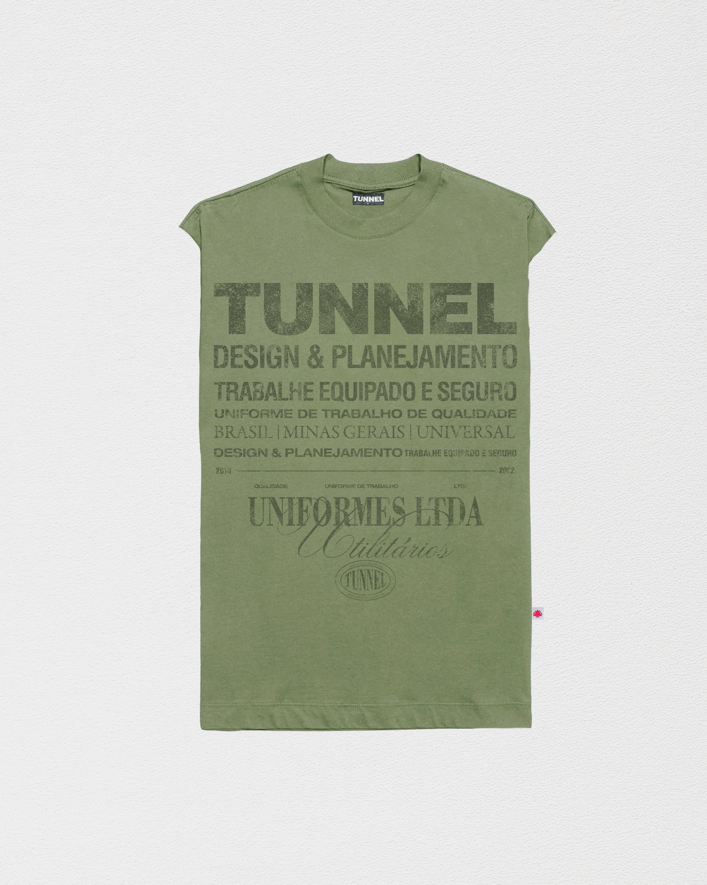 Regata Oversized Monocromatica Institucional Verde