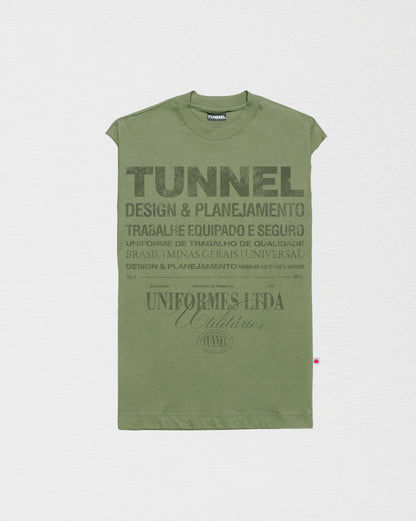 Regata Oversized Monocromatica Institucional Verde