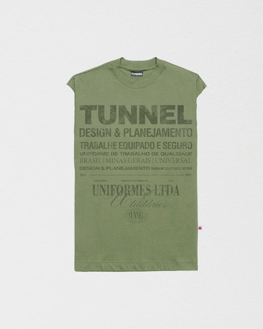 Regata Oversized Monocromatica Institucional Verde