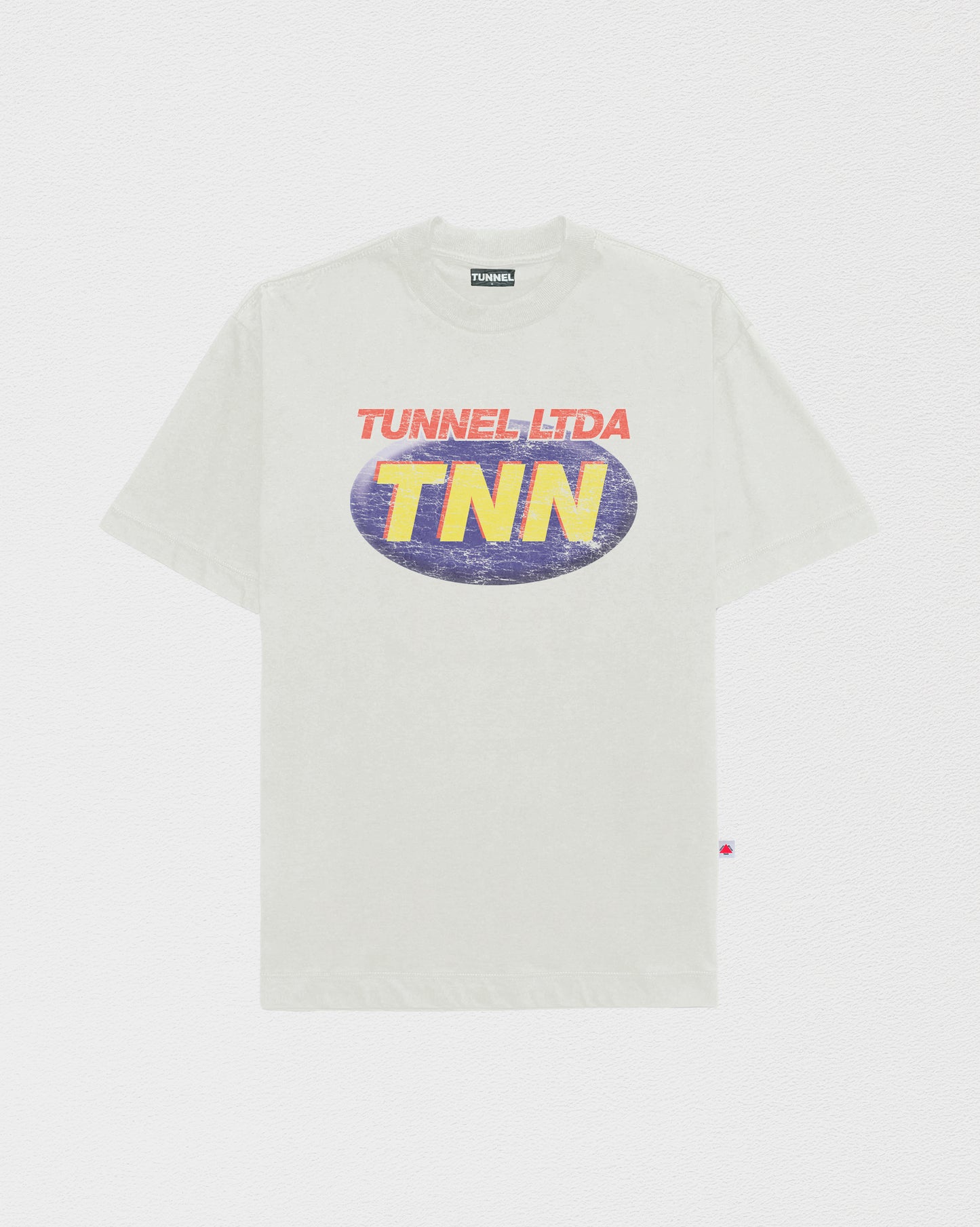 T-shirt Oversized BH Off White Vintage