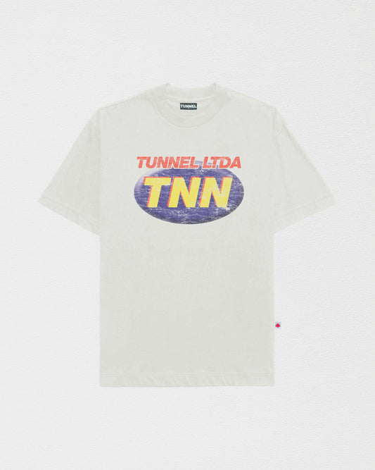 T-shirt Oversized BH Off White Vintage