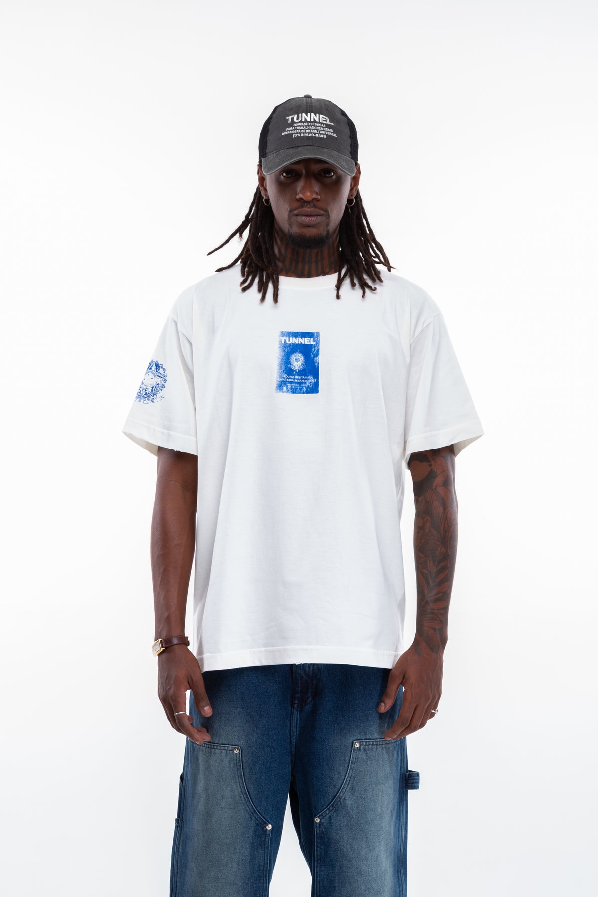 T-Shirt Oversized CLT Off White