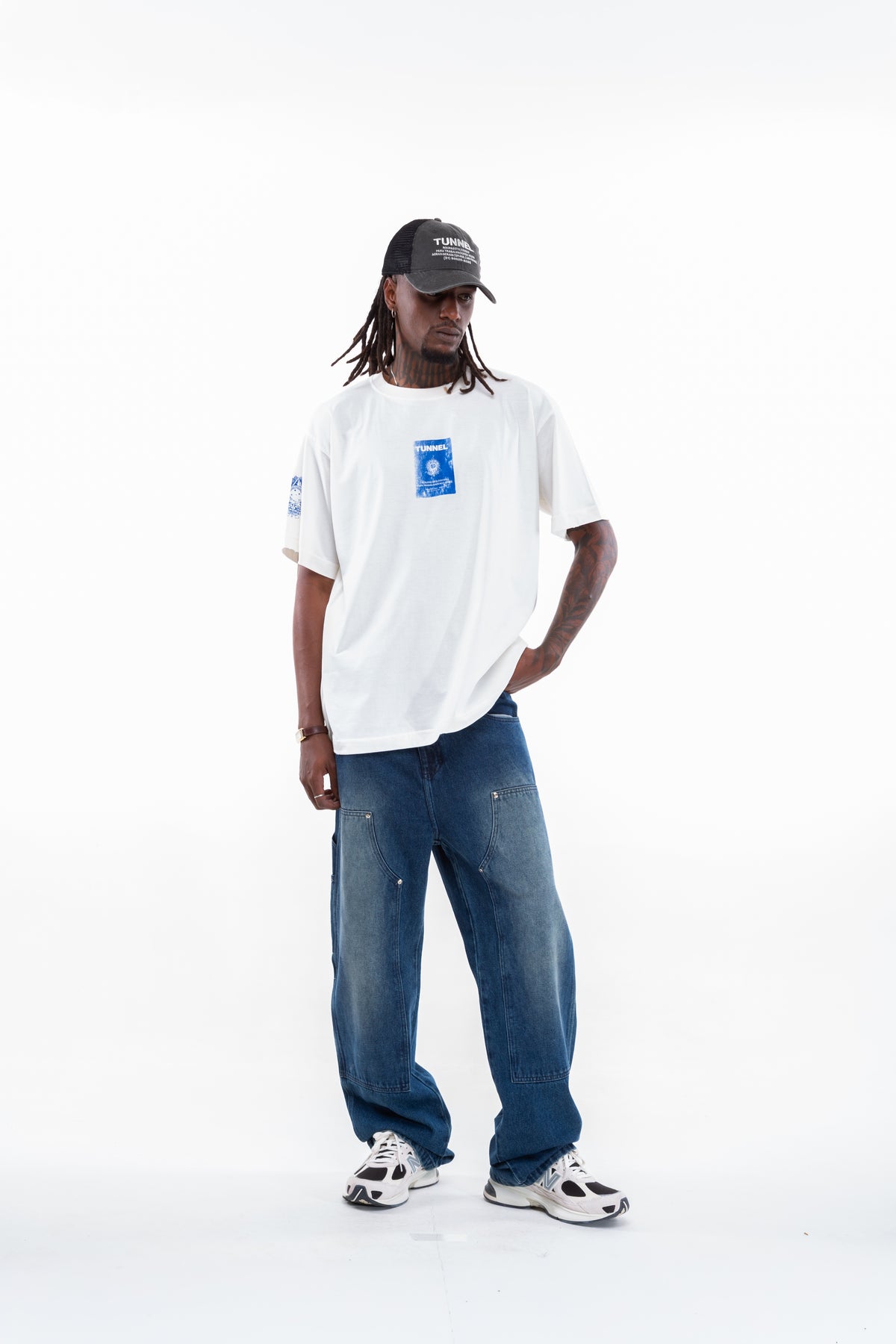 T-Shirt Oversized CLT Off White