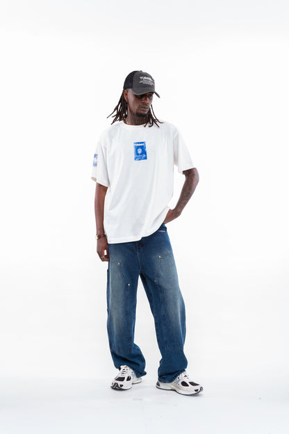 T-Shirt Oversized CLT Off White