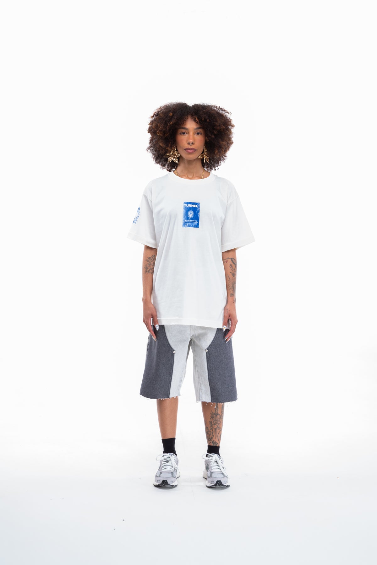 T-Shirt Oversized CLT Off White