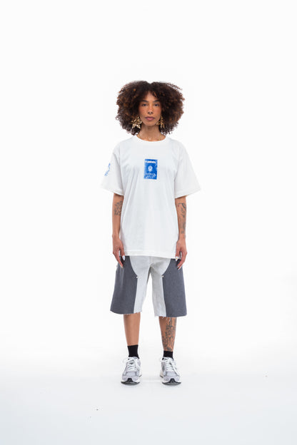 T-Shirt Oversized CLT Off White