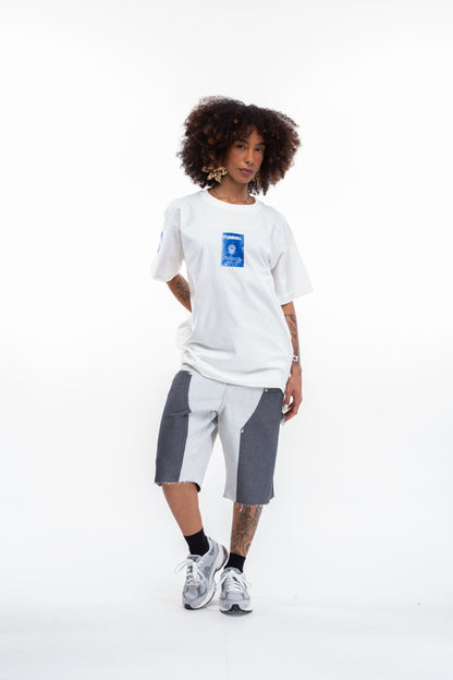 T-Shirt Oversized CLT Off White