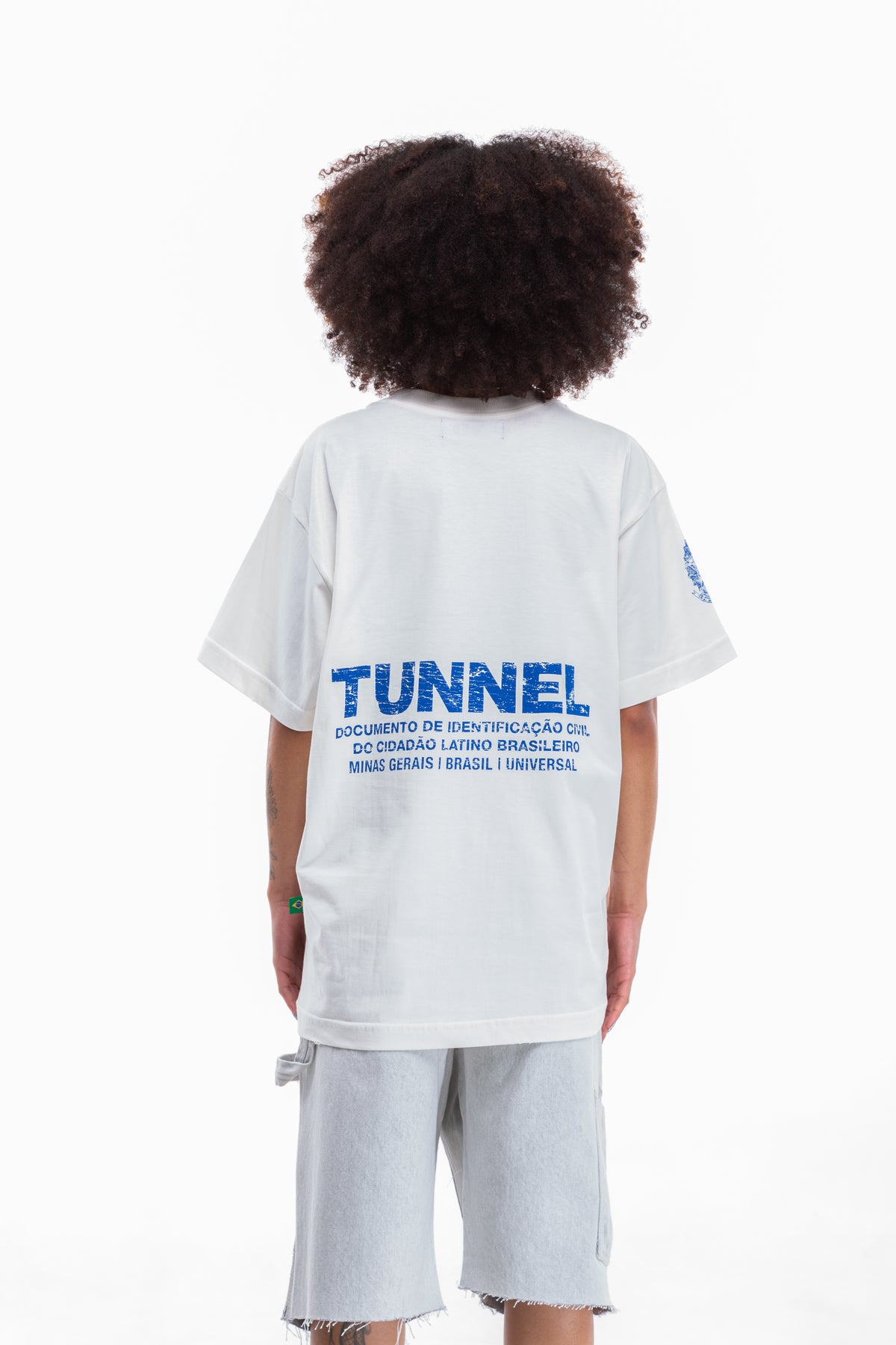 T-Shirt Oversized CLT Off White
