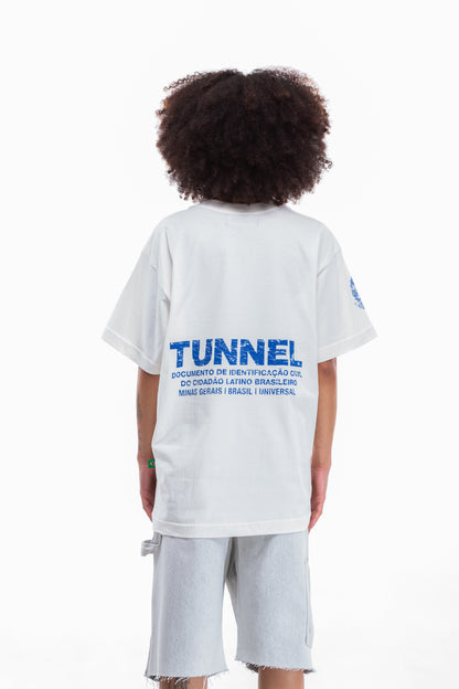 T-Shirt Oversized CLT Off White