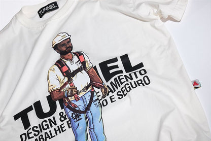 Camiseta Oversized Anderson Off White