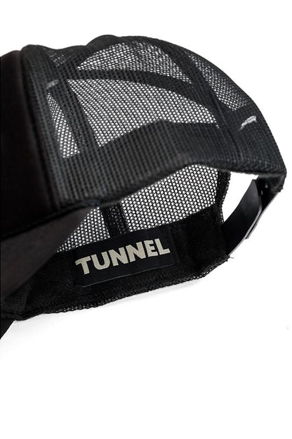 Boné Trucker Estruturado Preto/Marrom