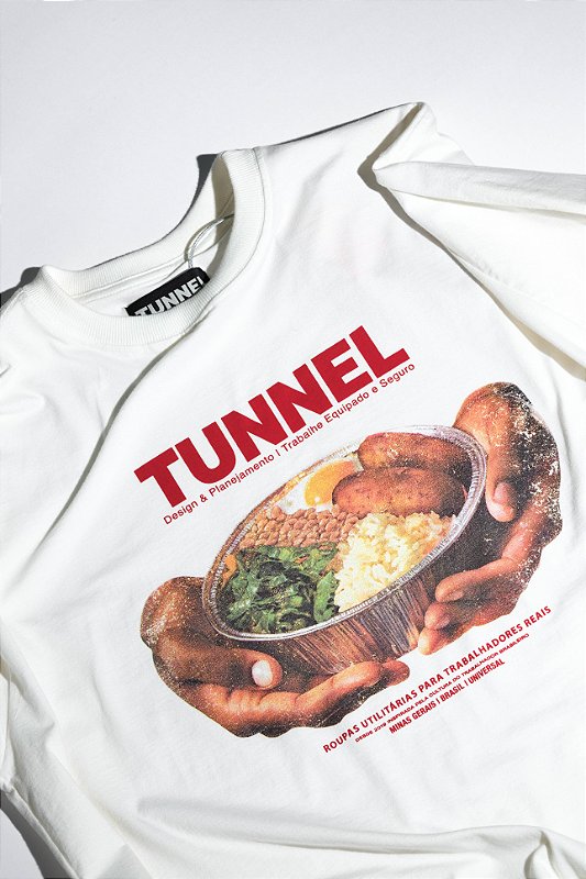 Camiseta Oversized Marmita Off White
