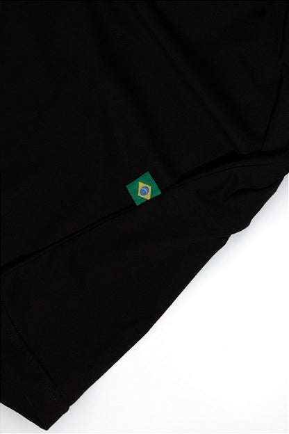 Camiseta Oversized Institucional Preta