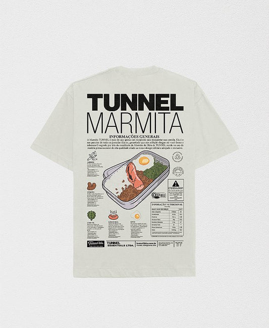 Camiseta Oversized Ficha Técnica Marmita Off White