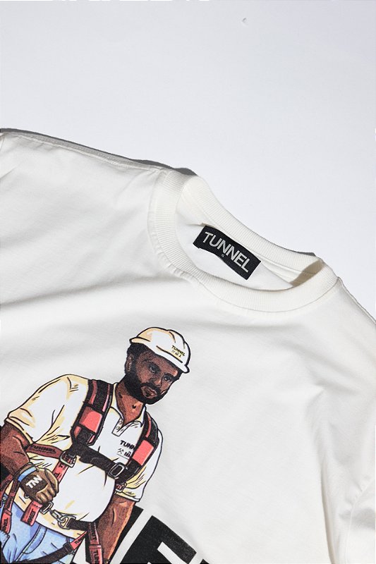 Camiseta Oversized Anderson Off White