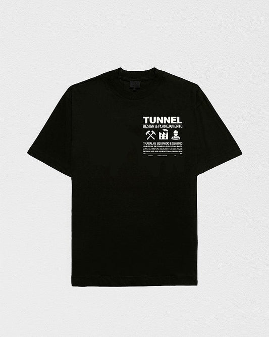 Camiseta Oversized Empresarial Preta