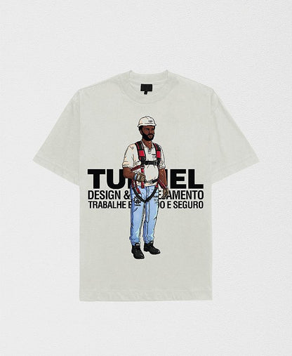 Camiseta Oversized Anderson Off White