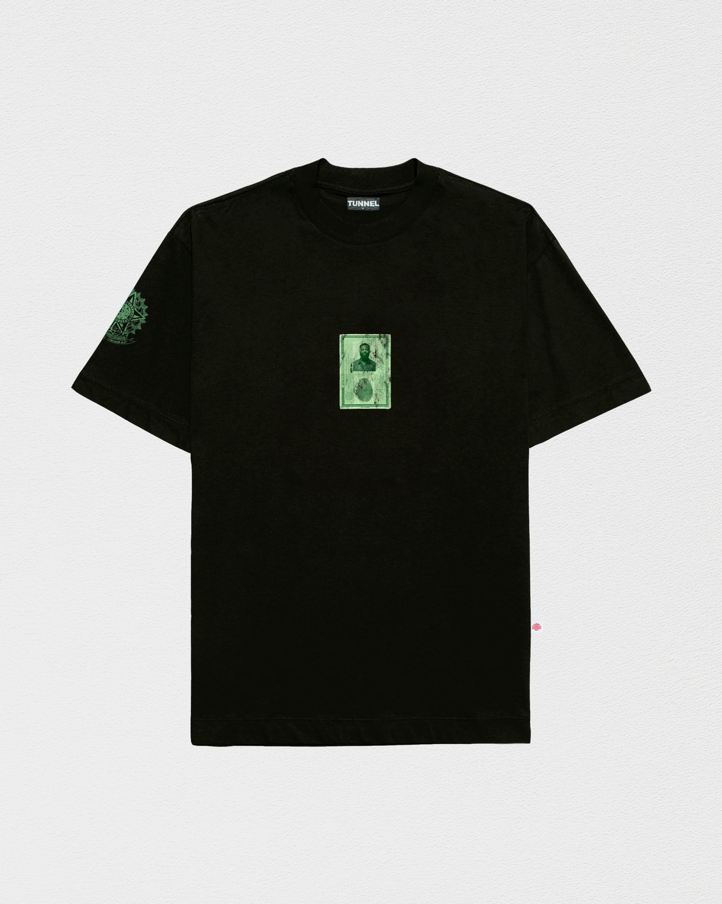 T-Shirt Oversized Identidade Preta