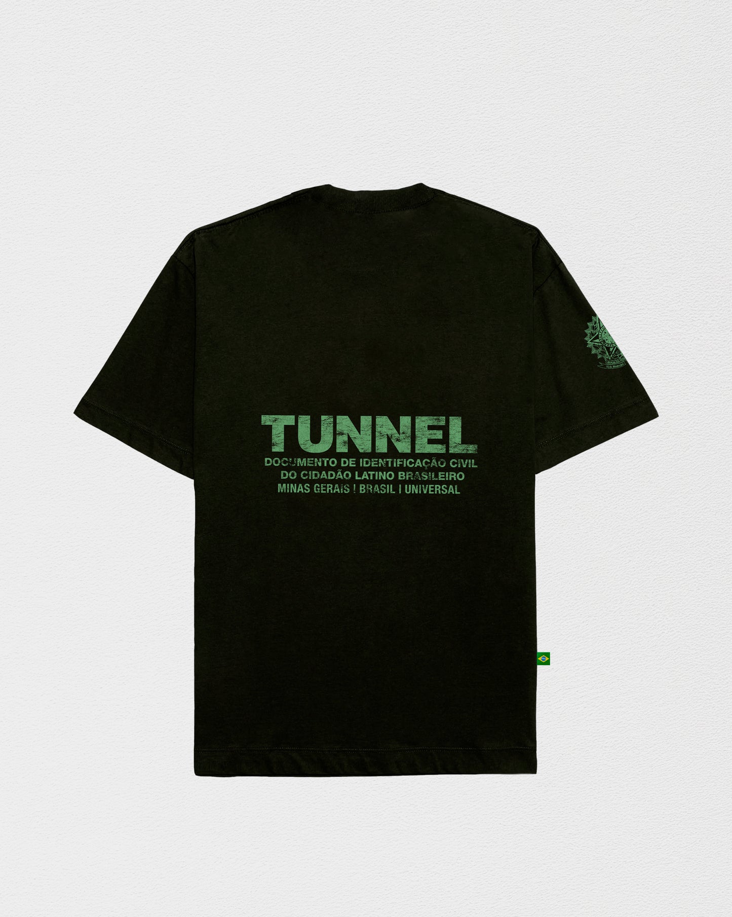 T-Shirt Oversized Identidade Preta