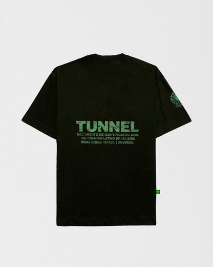 T-Shirt Oversized Identidade Preta