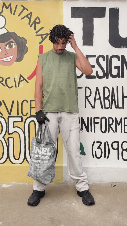 Regata Oversized Monocromatica Institucional Verde