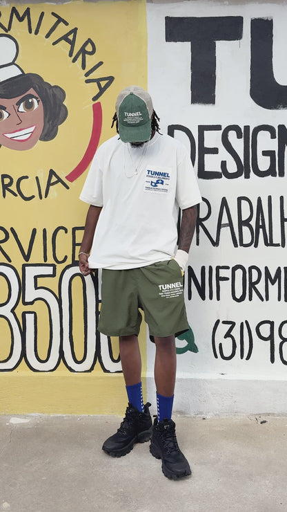 Shorts Praia Nylon Verde