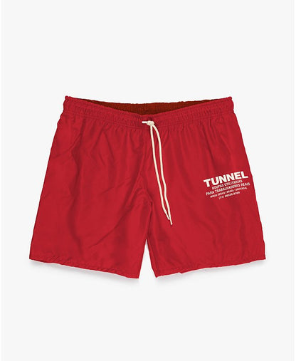 Short Praia Nylon Vermelho