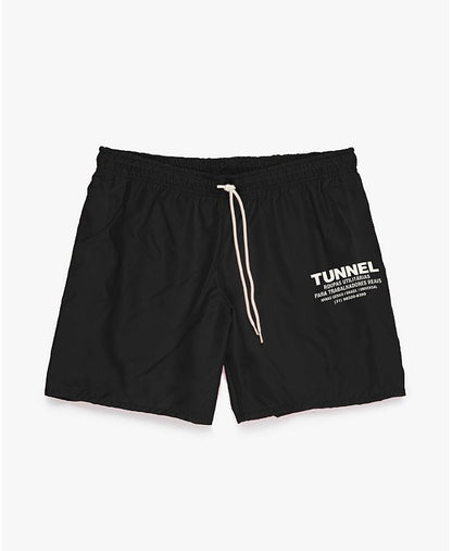 Short Praia Nylon Preto
